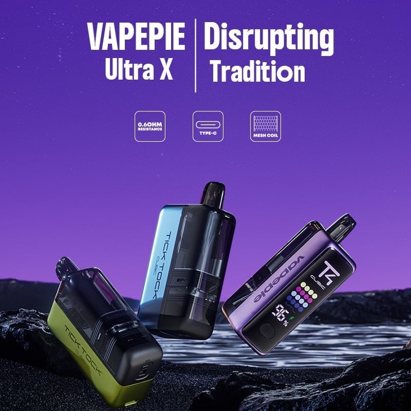 PEACH ICE----- VAPEPIE x TK 🌌 Ultra X 15000 PUFFS